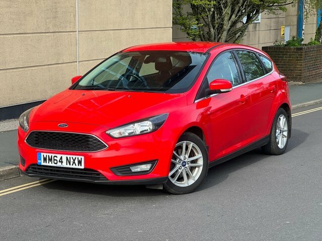 Compare Ford Focus 1.0 Zetec 124 Bhp WM64NXW Red