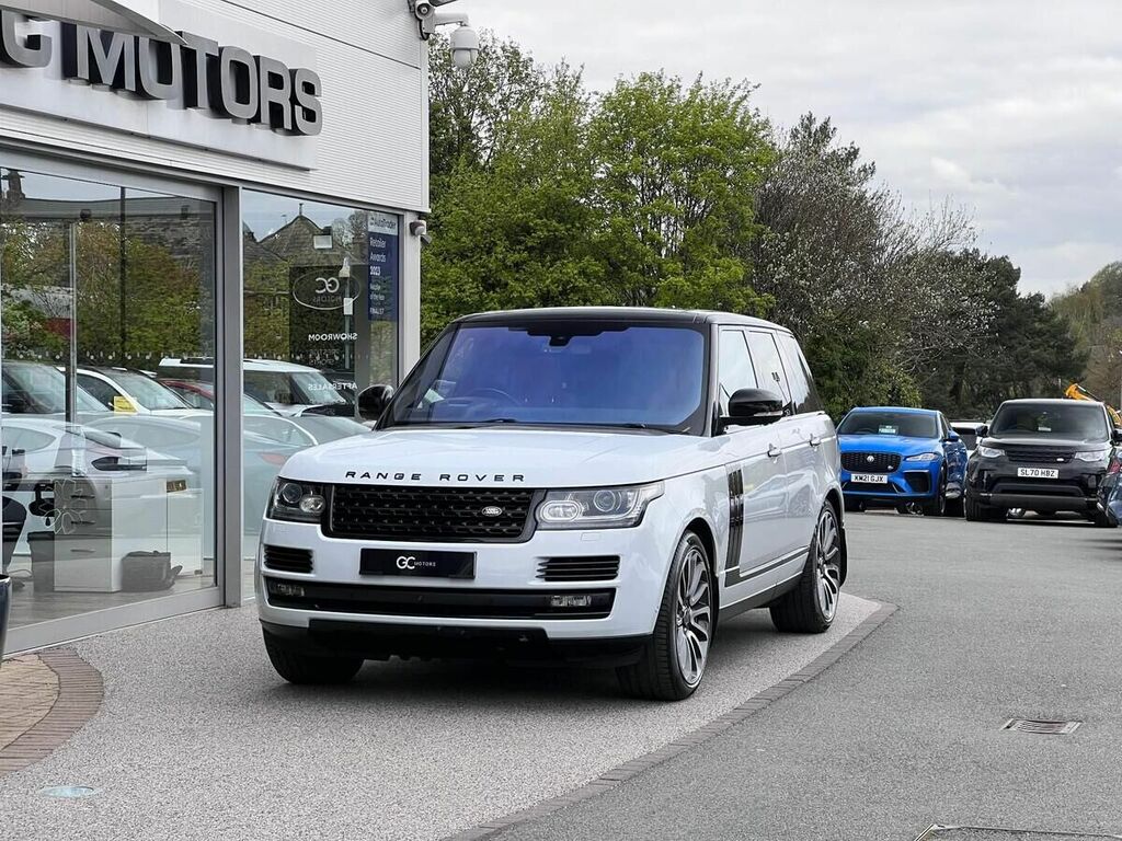 Compare Land Rover Range Rover 4.4 Sd V8 4Wd Euro 6 Ss V666GUE White
