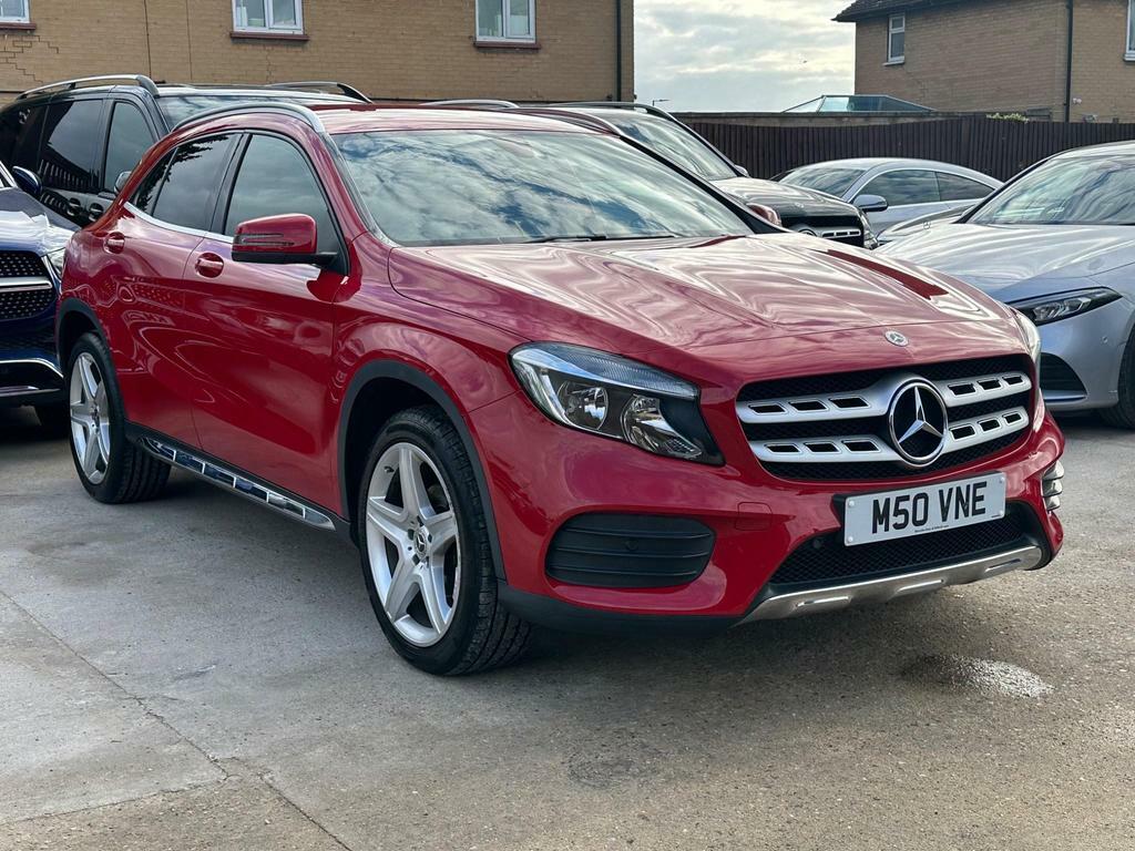 Compare Mercedes-Benz GLA Class 2.1 Gla200d Amg Line 7G-dct Euro 6 Ss  Red