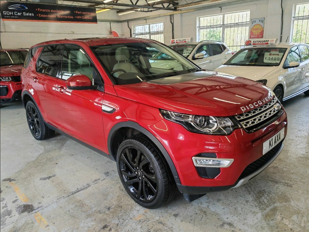 Land Rover Discovery Sport 2.0 Td4 Hse Luxury Suv 4Wd Euro 6 Red #1