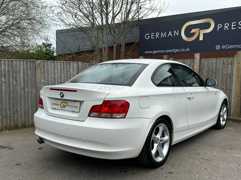 Compare BMW 1 Series Coupe 2.0 118D Sport Steptronic Euro 5 PX60WHP White
