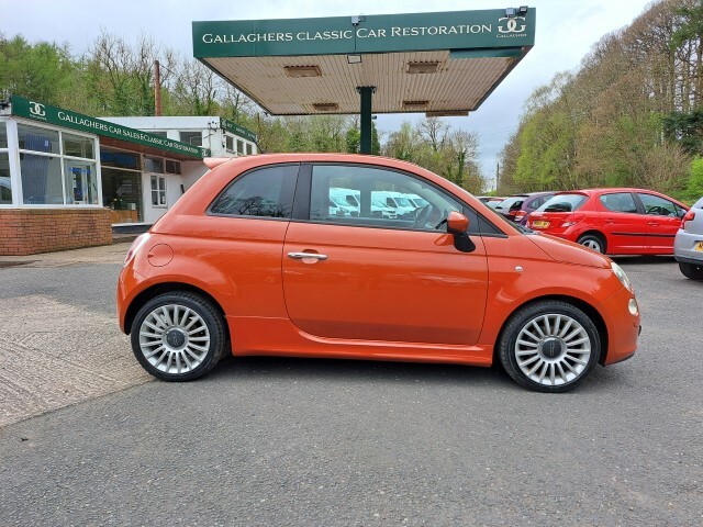 Compare Fiat 500 1.4 Sport  Orange