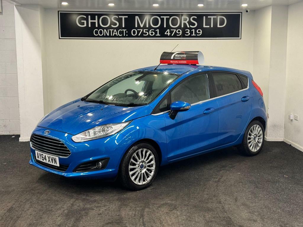 Compare Ford Fiesta 1.0T Ecoboost Titanium Euro 5 Ss AY64XVN Blue