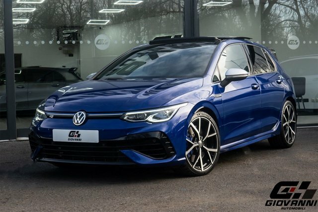 Compare Volkswagen Golf 2.0 R Tsi 4Motion Dsg 316 Bhp GD23ELW Blue