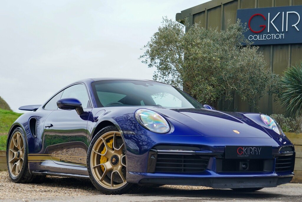 Compare Porsche 911 Turbo S Pdk  Blue