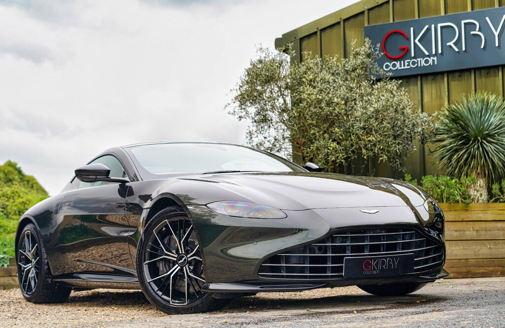 Compare Aston Martin Vantage V8  Green