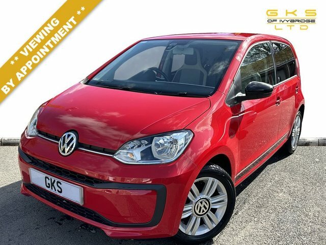 Compare Volkswagen Up 1.0 Up By Beats 74 Bhp BG67XGC Red