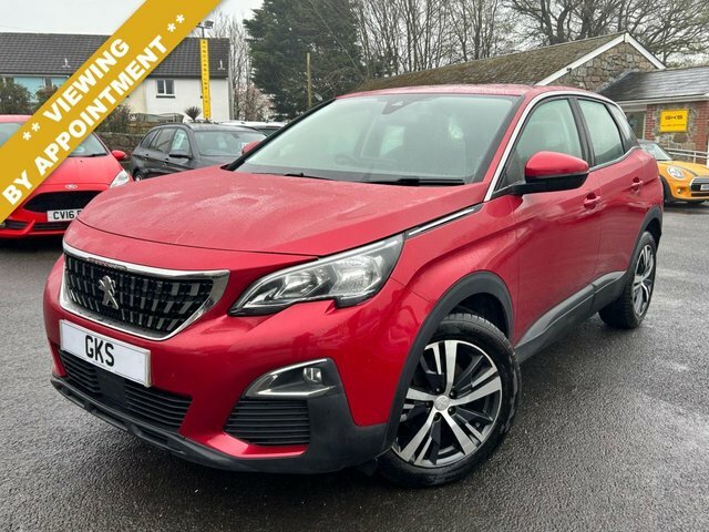 Peugeot 3008 3008 Active Bluehdi Ss Red #1
