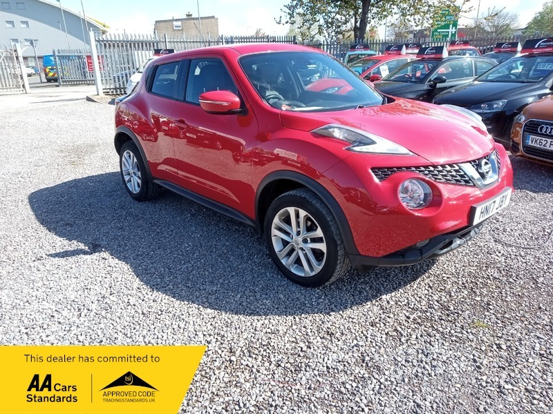 Compare Nissan Juke N-connecta Dig-tulez Free6 Month HN17JBY Red