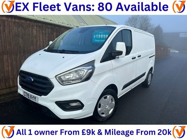 Compare Ford Transit Custom Custom 2.0 300 Trend Pv L1 H1 104 Bhp Air Con CT19VYY White