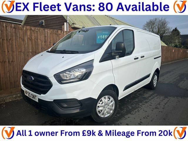 Compare Ford Transit Custom Custom 2.0 300 Leader Pv Ecoblue 104 Bhp Only WP20ONT White