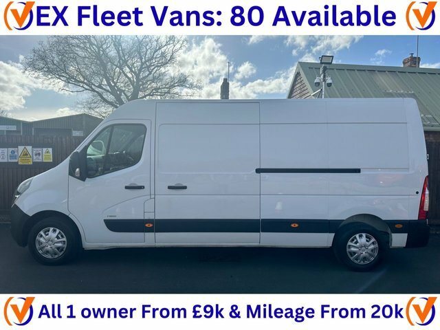 Compare Vauxhall Movano 2.3 L3h2 F3500 135 Bhp Only 49,251 Miles DP70DPX White