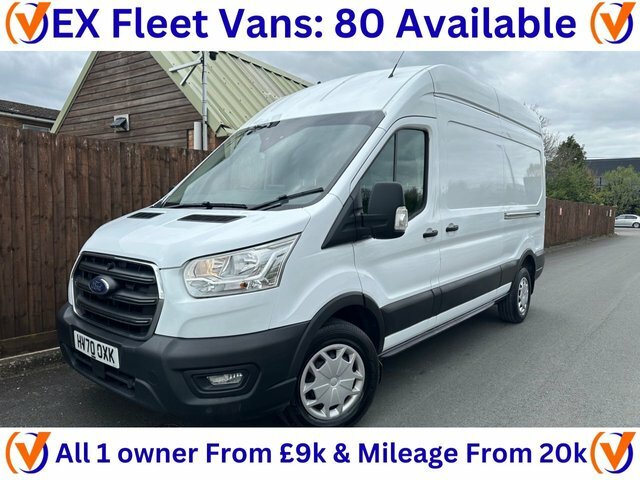 Compare Ford Transit Custom 2.0 350 Trend Ecoblue Only 38,338 Air Condition HV70OXK White