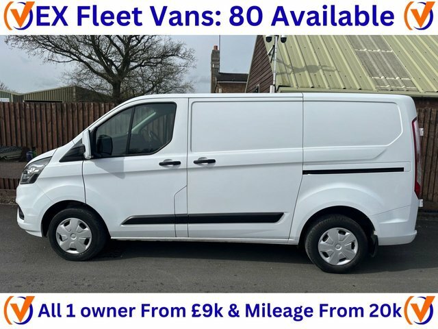 Compare Ford Transit Custom Custom 2.0 300 Trend Pv Ecoblue 129 Bhp Only 5 HW20KWN White