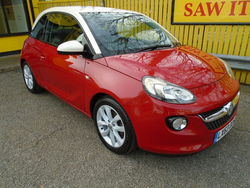 Compare Vauxhall Adam Jam Ss LX63OOA Red