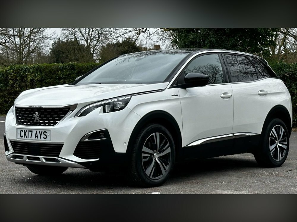 Compare Peugeot 3008 Bluehdi Ss Gt Line CK17AYS White