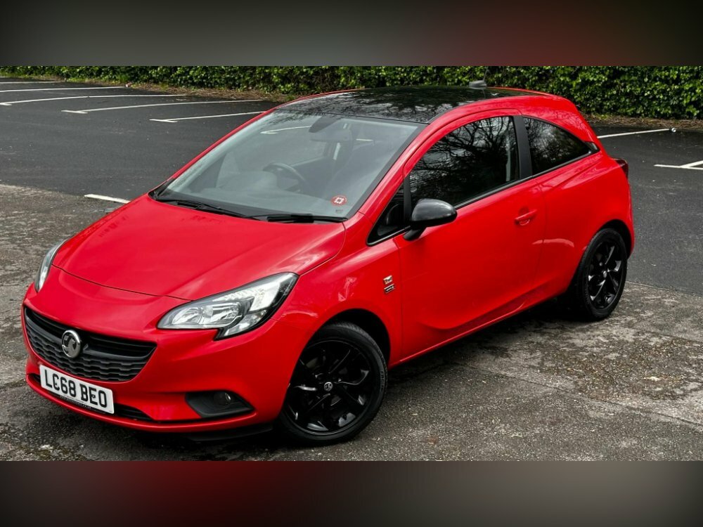 Compare Vauxhall Corsa 1.4I Ecotec Griffin Euro 6 LC68BEO Red