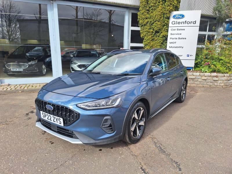 Compare Ford Focus Focus Active 125Ps SP22ZYS Blue
