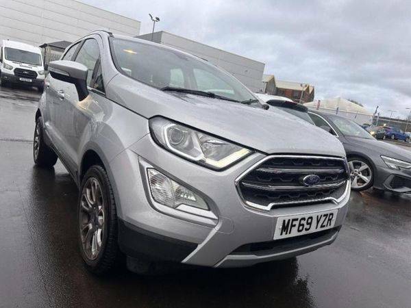 Compare Ford Ecosport 1.0 Ecoboost Titanium Navigation 125 Ps 1 Owner Fr MF69YZR Silver
