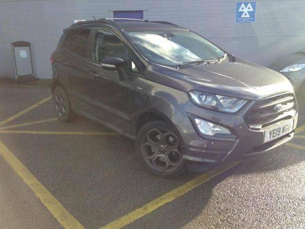 Compare Ford Ecosport 1.0 Ecoboost St-line Navigation 125 Ps 1 Owner Fro YE19WGU Grey