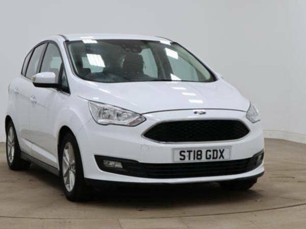 Compare Ford C-Max 1.0 Ecoboost Zetec Navigation 125 Ps 1 Owner From ST18GDX White