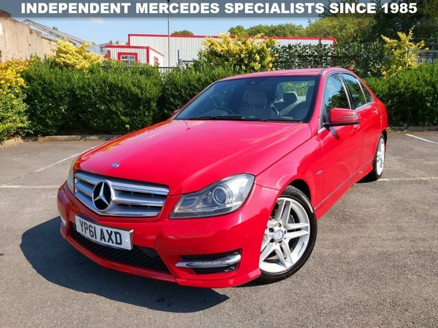Compare Mercedes-Benz C Class C250 Cdi Amg Sport YP61AXD Red