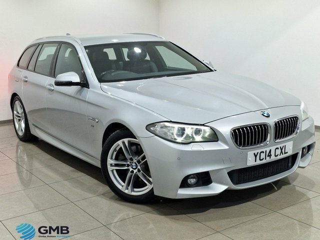 Compare BMW 5 Series 520D M Sport Touring YC14CXL Silver