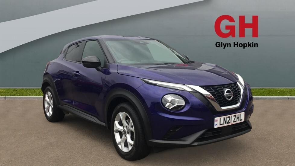 Compare Nissan Juke 1.0 Dig-t 114 N-connecta LN21ZHL Blue