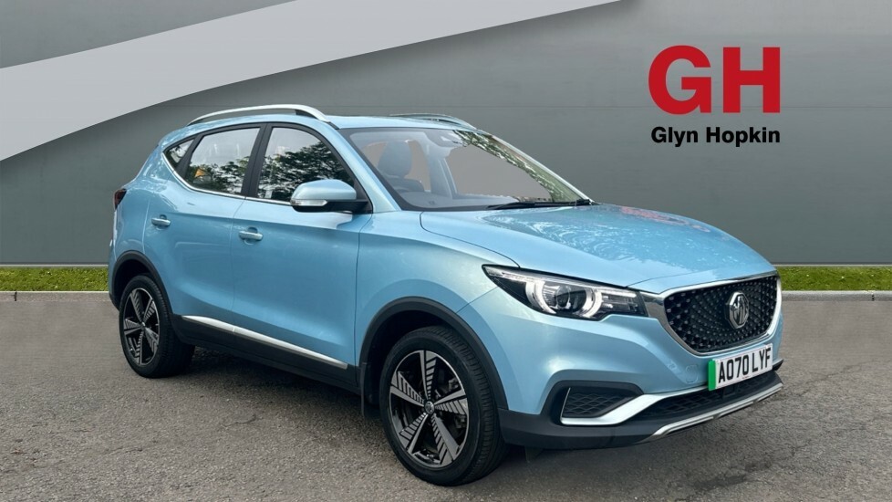 Compare MG ZS 105Kw Exclusive Ev 45Kwh AO70LYF Blue