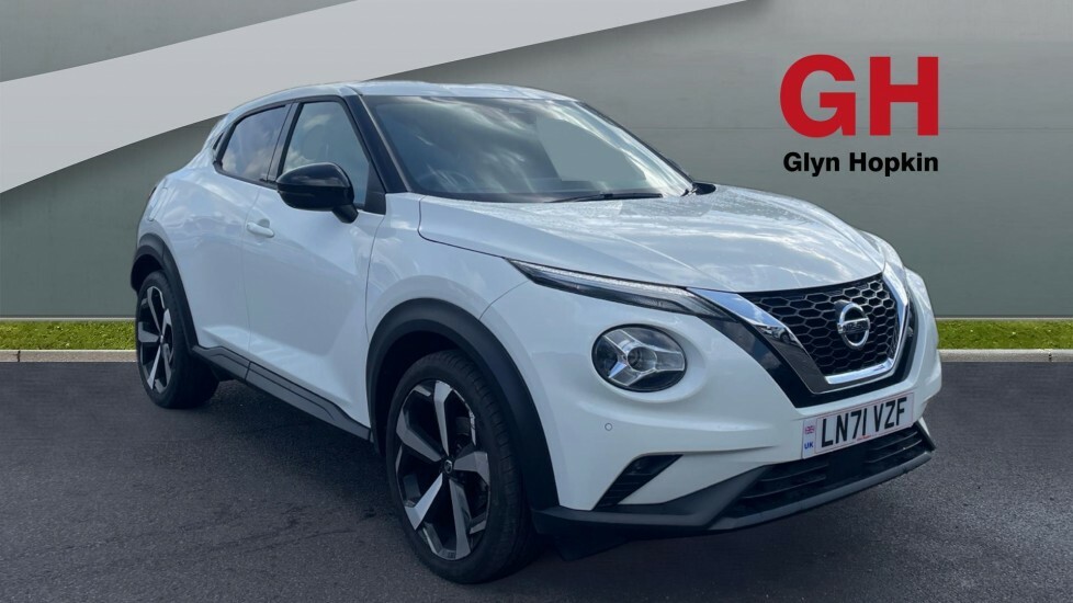 Compare Nissan Juke 1.0 Dig-t 114 Tekna Dct LN71VZF White
