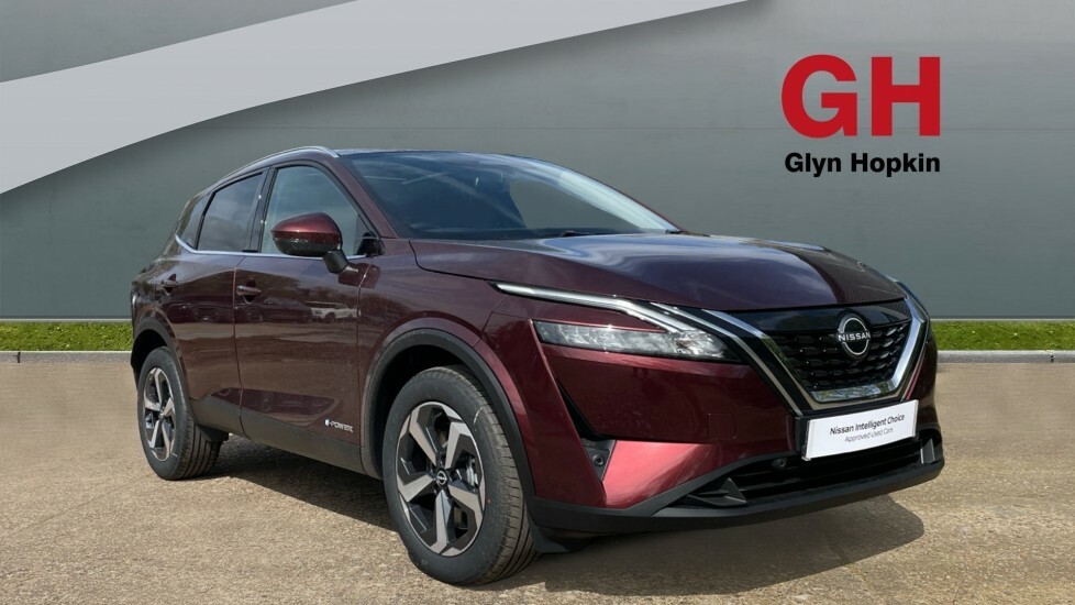 Compare Nissan Qashqai 1.5 E-power N-connecta Glass Roof LX24NFF 