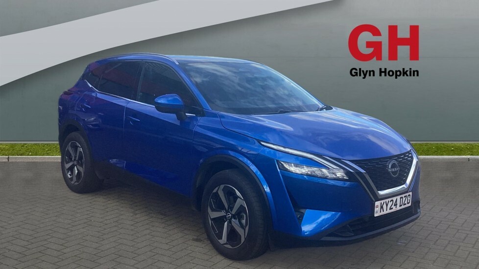 Compare Nissan Qashqai 1.3 Dig-t Mh N-connecta Glass Roof KY24DZO Blue