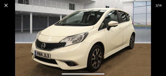 Compare Nissan Note 1.2L Tekna Style Dig-s 98 Bhp VN14JLX White