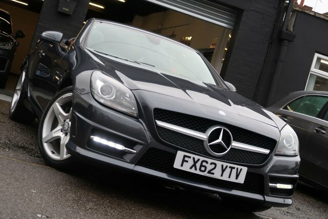 Compare Mercedes-Benz SLK 2012 1.8 Slk200 Blueefficiency Amg Sport 184 Bh FX62YTV Grey