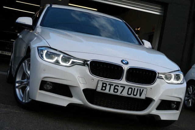 Compare BMW 3 Series 2017 3.0 335D Xdrive M Sport Touring 308 Bhp BT67OUV White