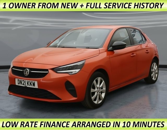 Compare Vauxhall Corsa 1.2 Se 74 Bhp DN21KKW Orange