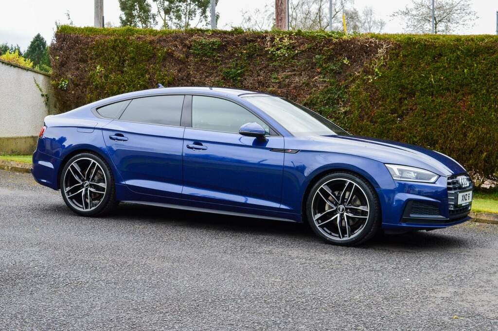 Audi A5 2.0 Tdi S Line Blue #1