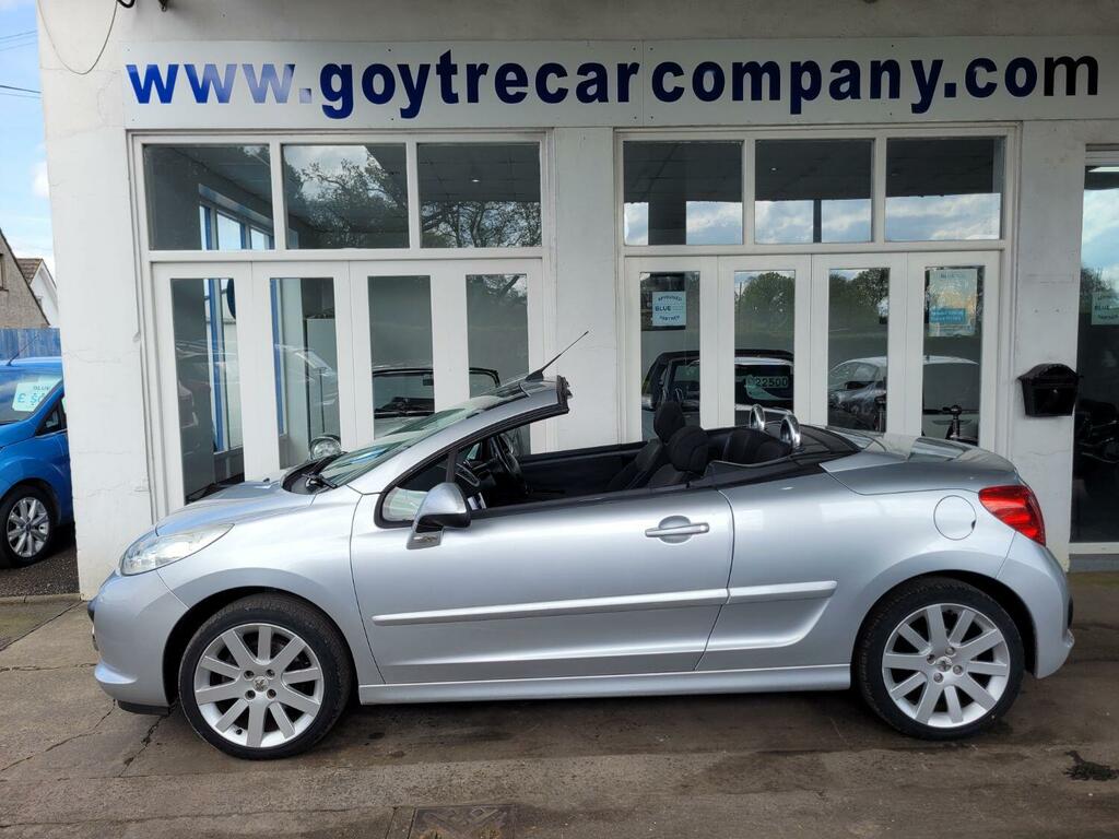 Compare Peugeot 207 CC Convertible 1.6 16V Gt 2009 GY09UZE Silver