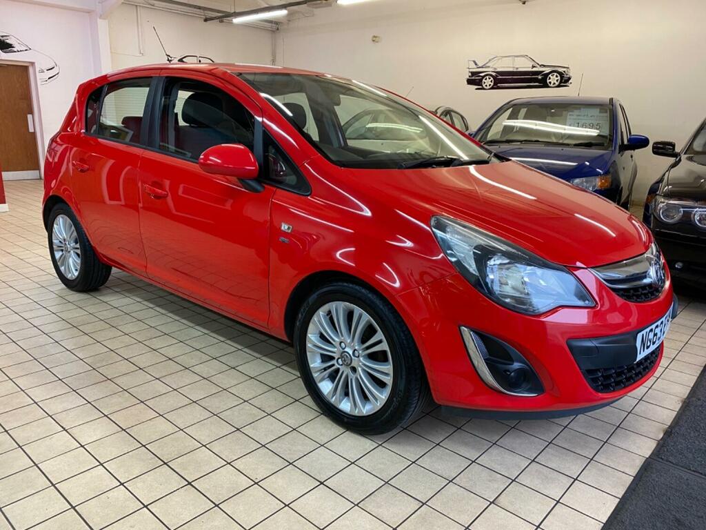 Compare Vauxhall Corsa 1.4 16V NG63EVM Red