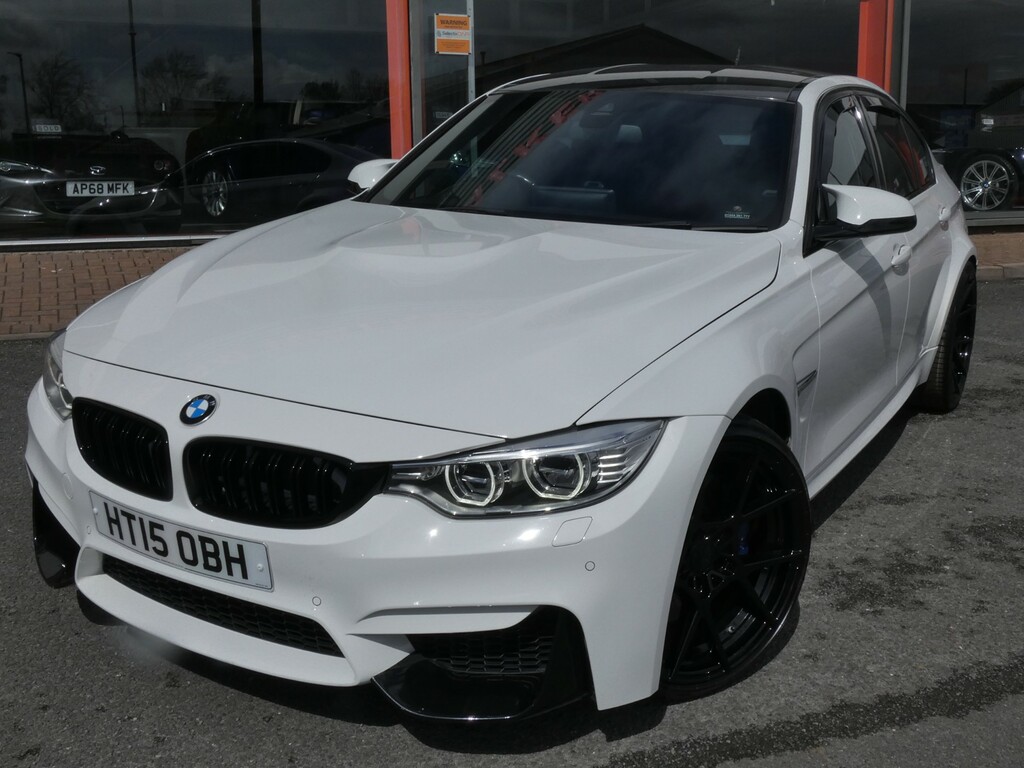 BMW M3 Saloon White #1