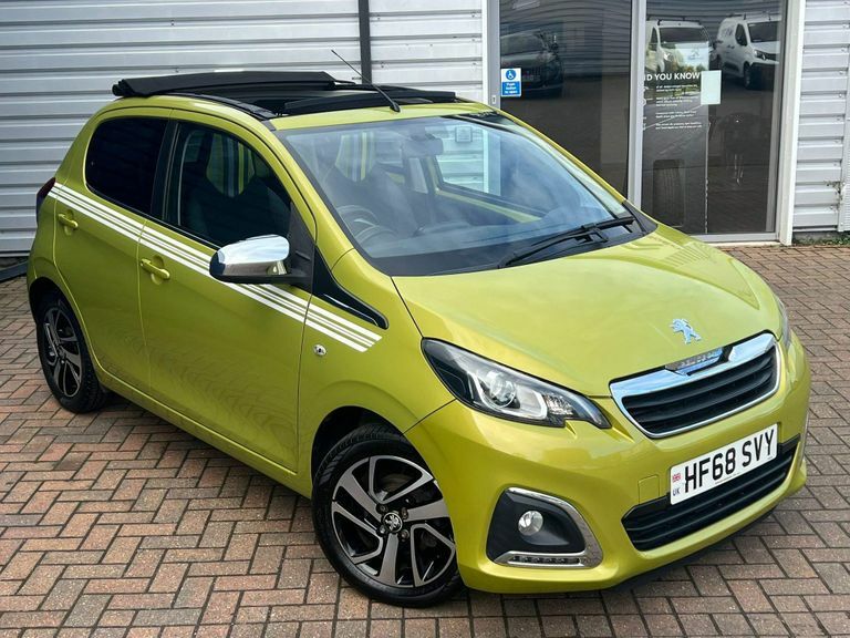 Compare Peugeot 108 Collection Top HF68SVY Green