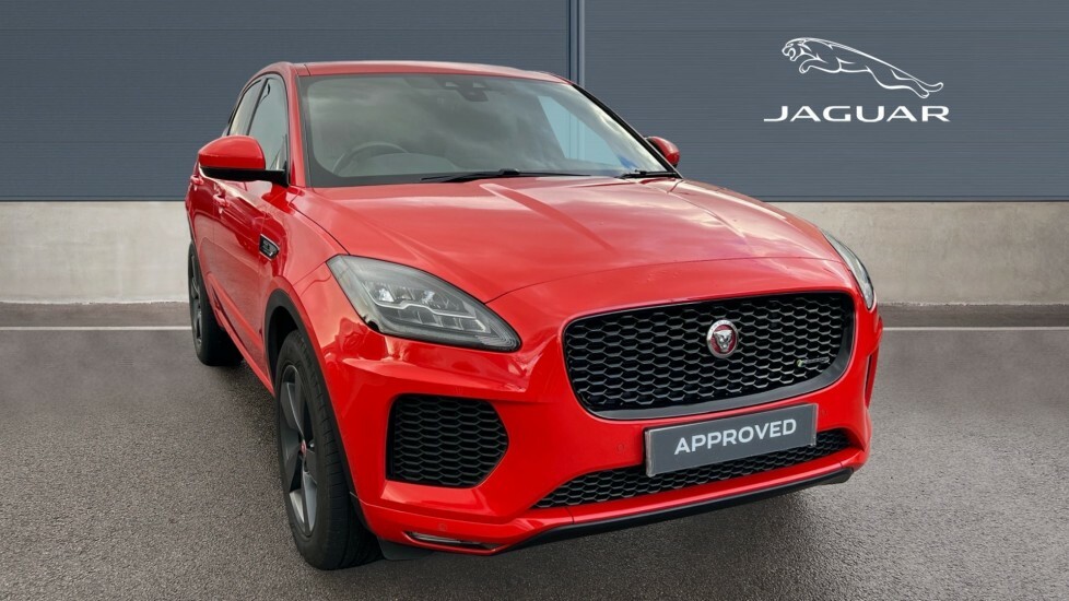 Compare Jaguar E-Pace Chequered Flag Edition YX69JWW Red