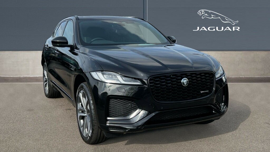 Compare Jaguar F-Pace R-dynamic Hse Black  Black