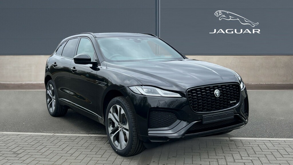 Compare Jaguar F-Pace R-dynamic Hse Black  Black