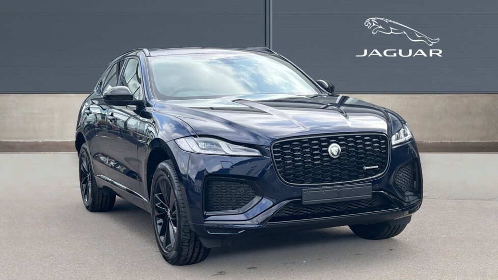 Compare Jaguar F-Pace R-dynamic Se Black  Blue