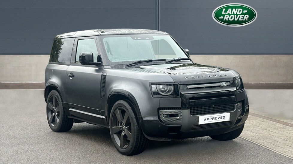 Compare Land Rover Defender Estate LL23ZFM Grey