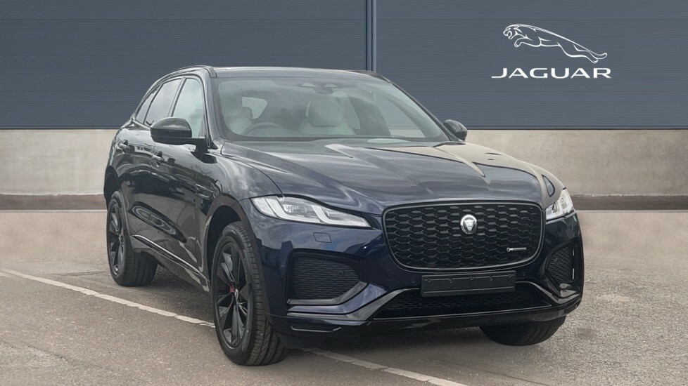 Compare Jaguar F-Pace R-dynamic Se Black  Blue