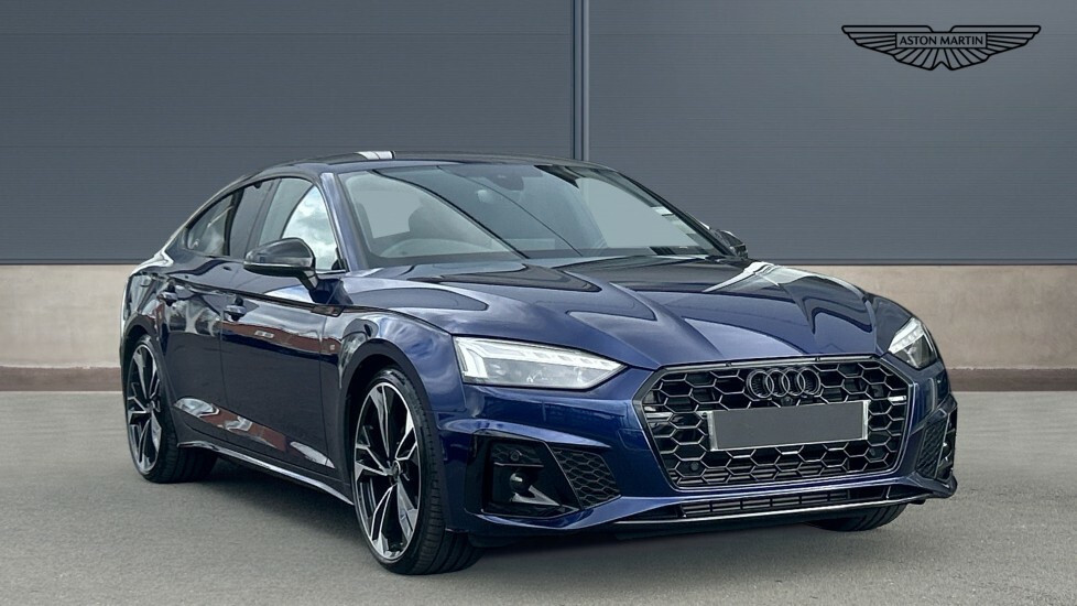 Audi A5 Black Edition Blue #1