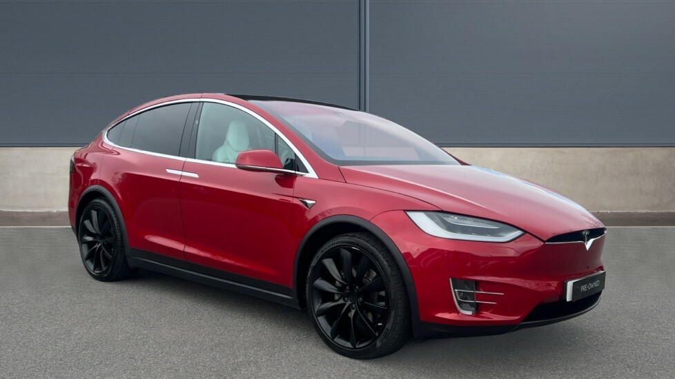 Compare Tesla Model X Dual Motor LG67SFK Red