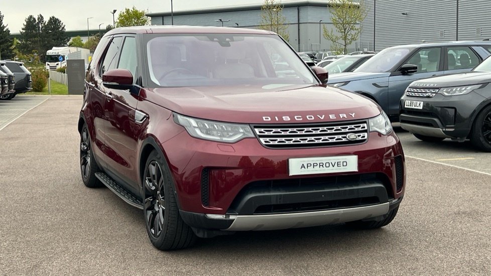 Compare Land Rover Discovery Hse Luxury EO17NZS Red